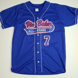 Vin Baker All Stars Vintage Baseball Jersey Athletic Knit Mens XL Made In Canada